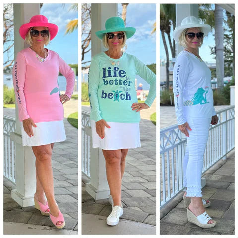 SALTWATER BORN UPF50+ LONG SLEEVE
