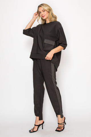 Katie Crepe Knit Pant - Dark Colors