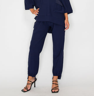 Katie Crepe Knit Pant - Dark Colors