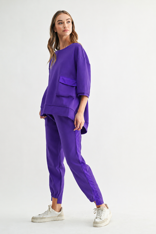 Katie Crepe Knit Pant - Dark Colors