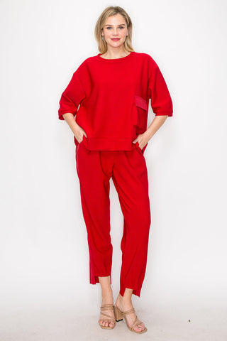 Katie Crepe Knit Pant - Dark Colors