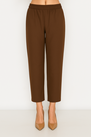 Kellie Stretch Crepe Knit Pant