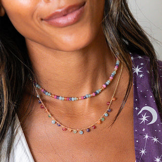 Lucky Charm 3mm Healing Necklace