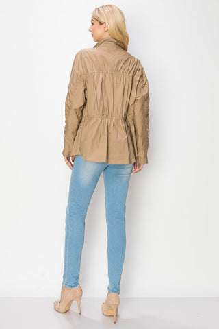 Jaelle Cotton Poplin Jacket
