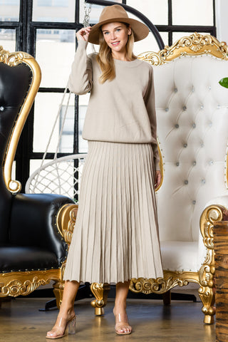 Sandy Stretch Knitted Sweater