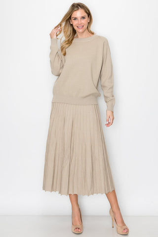 Sandy Stretch Knitted Sweater