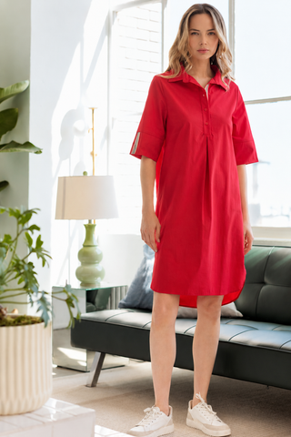 Wendi Woven Tunic Dress
