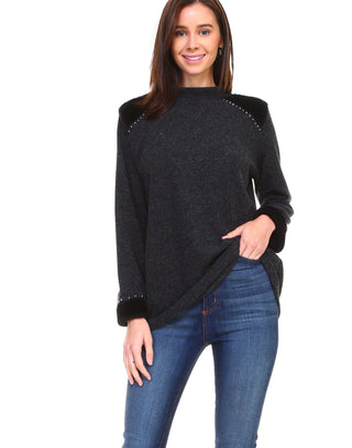 Hillary Sweater with Studs
