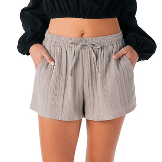 Stone Cotton Cabana Shorts
