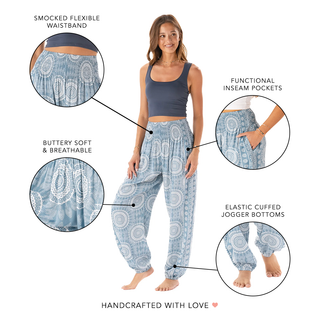 Moon Shadow Harem Pants