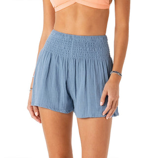 Elemental Blue Cotton Shorts