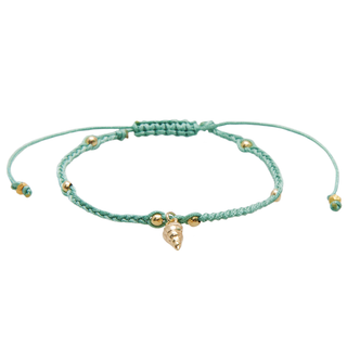 Sea Treasure Braided Charm Bracelet