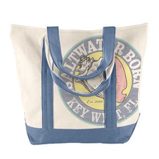 Saltwater Born Canvas Tote