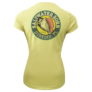 Dunedin Florida Girl Women's Short Sleeve UPF 50+ Dry-Fit Shirt