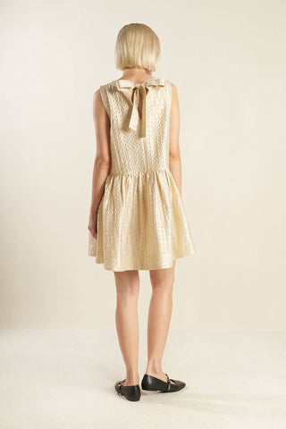 HORIZON HIDEAWAY WOVEN MINI DRESS