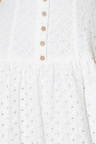 AT FIRST GLANCE WOVEN MINI DRESS