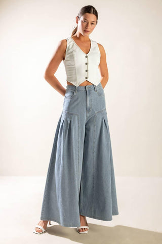 THE LILY'S SECRET DENIM VEST