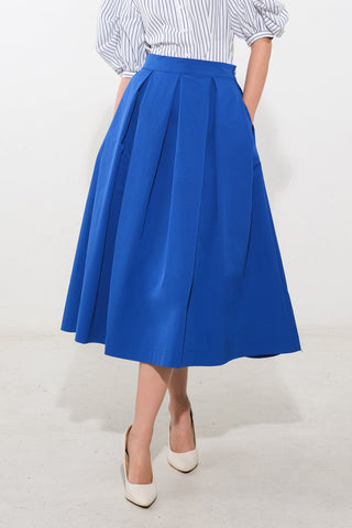 LOVE OF MINE WOVEN MIDI SKIRT
