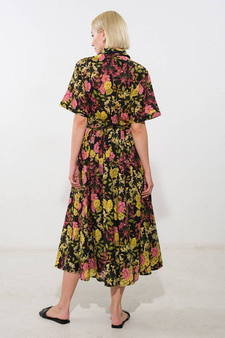 LOVE YOU MORE WOVEN MIDI SKIRT