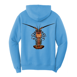 Florida Keys Realistic Lobster Cotton Hoodie