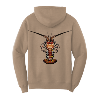 Florida Keys Realistic Lobster Cotton Hoodie