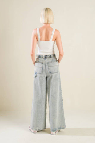IF I KNOW ME DENIM PANTS