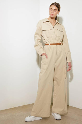 WHEN IT HAPPENS WOVEN JUMPSUIT