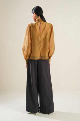 ON THIS DAY ORGANZA TOP