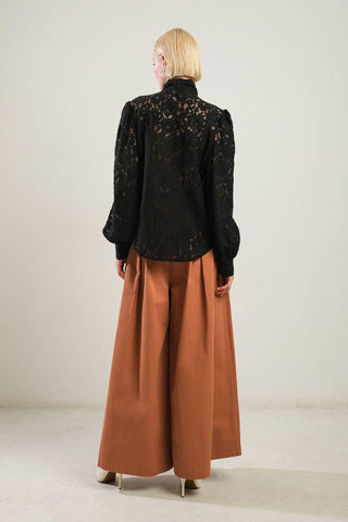 PATRIOTIC PRINCESS WOVEN LACE TOP