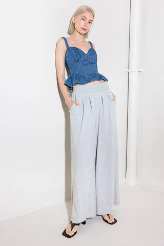 WHISPER SOFTLY BLUE DENIM TOP