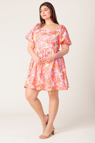 ALWAYS GOOD WOVEN MINI DRESS