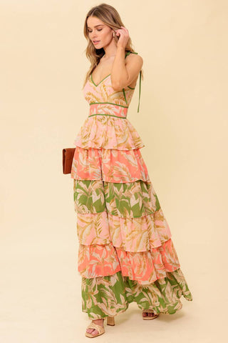 FEELS LIKE HOME WOVEN MAXI DRESS