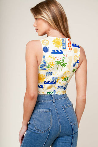BON VOYAGE WOVEN VEST