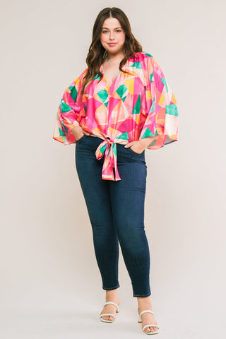 BE MINE FOREVER WOVEN TOP