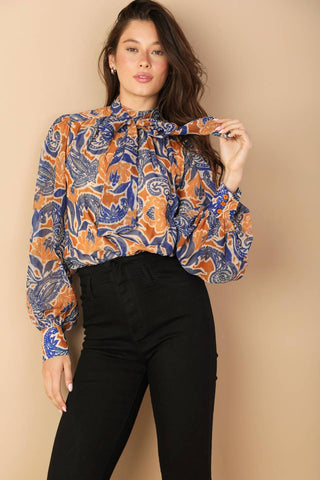 PATH TO GREATNESS WOVEN TOP