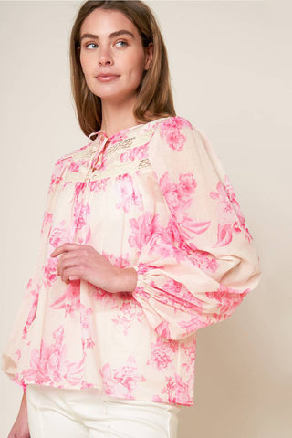 LAGOON DAYDREAMS WOVEN TOP