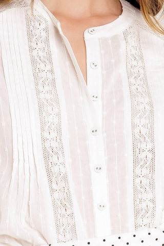 SALT BREEZE WOVEN TOP