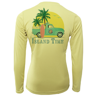Key West Island Time Women's Long Sleeve UPF 50+ Dry-Fit Shirt