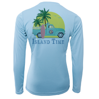 Key West Island Time Women's Long Sleeve UPF 50+ Dry-Fit Shirt