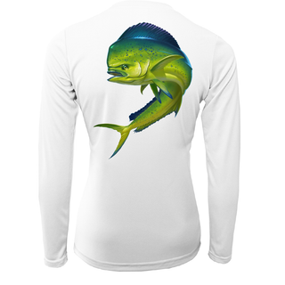 Key West Action Mahi Women's Long Sleeve UPF 50+ Dry-Fit Shirt