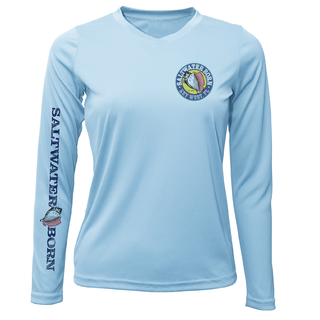 Key West "Surrender The Booty" Women's Long Sleeve UPF 50+ Dry-Fit Shirt