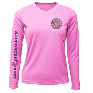 Key West "Surrender The Booty" Women's Long Sleeve UPF 50+ Dry-Fit Shirt