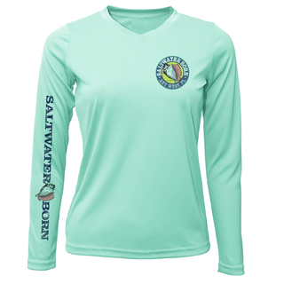 Key West "Surrender The Booty" Women's Long Sleeve UPF 50+ Dry-Fit Shirt