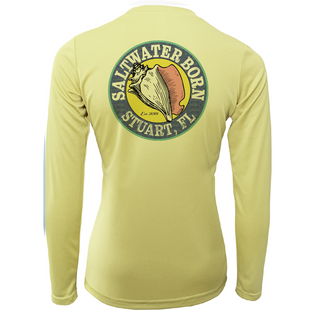 Stuart "Saltwater Hair...Don't Care" Long Sleeve UPF 50+ Dry-Fit Shirt