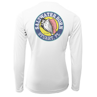 Stuart "Saltwater Hair...Don't Care" Long Sleeve UPF 50+ Dry-Fit Shirt