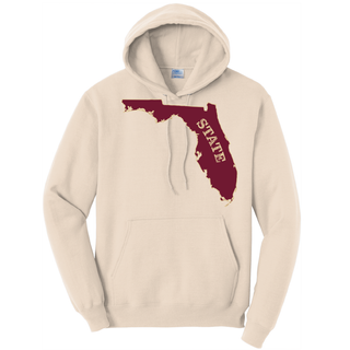 FSU Garnet and Gold Cotton Hoodie