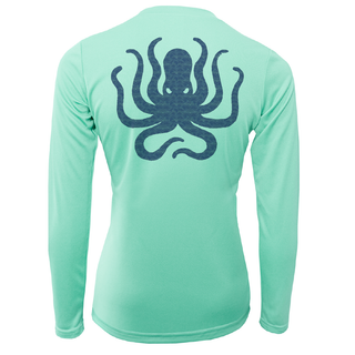 Texas Freshwater Born Kraken Women's Long Sleeve UPF 50+ Dry-Fit Shirt