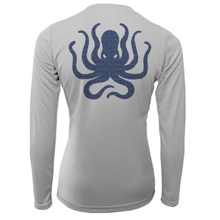 Michigan Freshwater Born Kraken Women's Long Sleeve UPF 50+ Dry-Fit Shirt