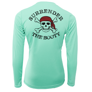 Key West "Surrender The Booty" Women's Long Sleeve UPF 50+ Dry-Fit Shirt