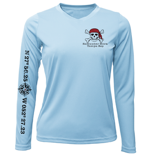 Tampa Bay "All for Rum and Rum For All" Women's Long Sleeve UPF 50+ Dry-Fit Shirt